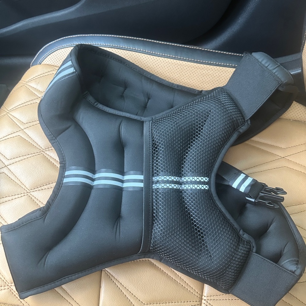 12 pound weighted vest.
